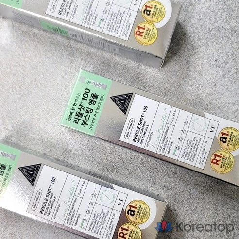 [J&amp;amp;D] Ампулы для лица Daiso VT Riddle Shot 100 VT, снимающие раздражение, в индивидуальной упаковке, 60 штук, 2 мл