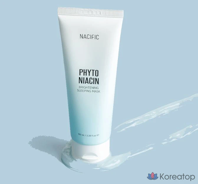 Осветляющая ночная маска для лица NACIFIC Phyto Niacin, 100 мл, 3 шт., фото 2