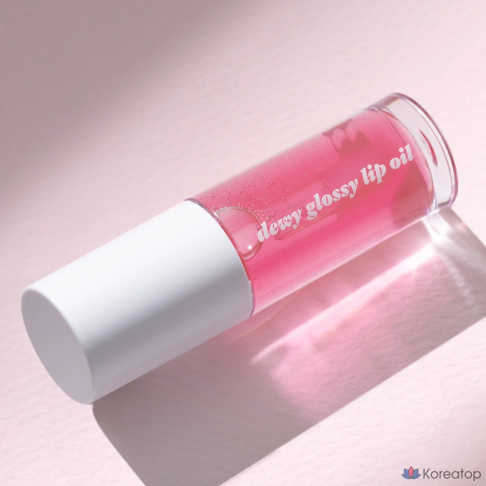 Merge Dewy Glossy Lip Oil, прозрачно-розовый, 3,5 мл, 1 шт.
