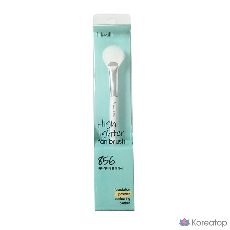 Кисть для хайлайтера Fillimilli Highlight Fan Brush 856, 1 шт.