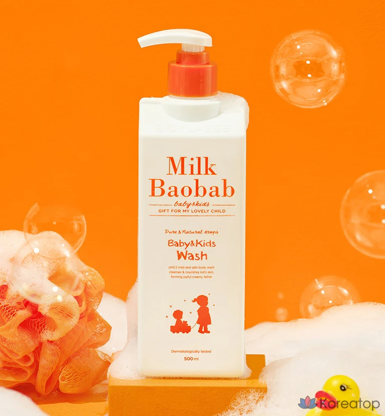 Детский гель для душа Milk Baobab, 500 мл, 1 упаковка