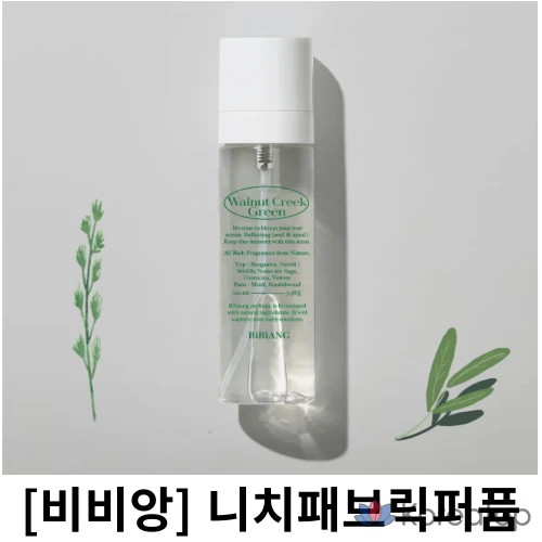 Парфюмерная композиция для тканей BiBiANG Walnut Creek Green, 1 шт., 100 мл