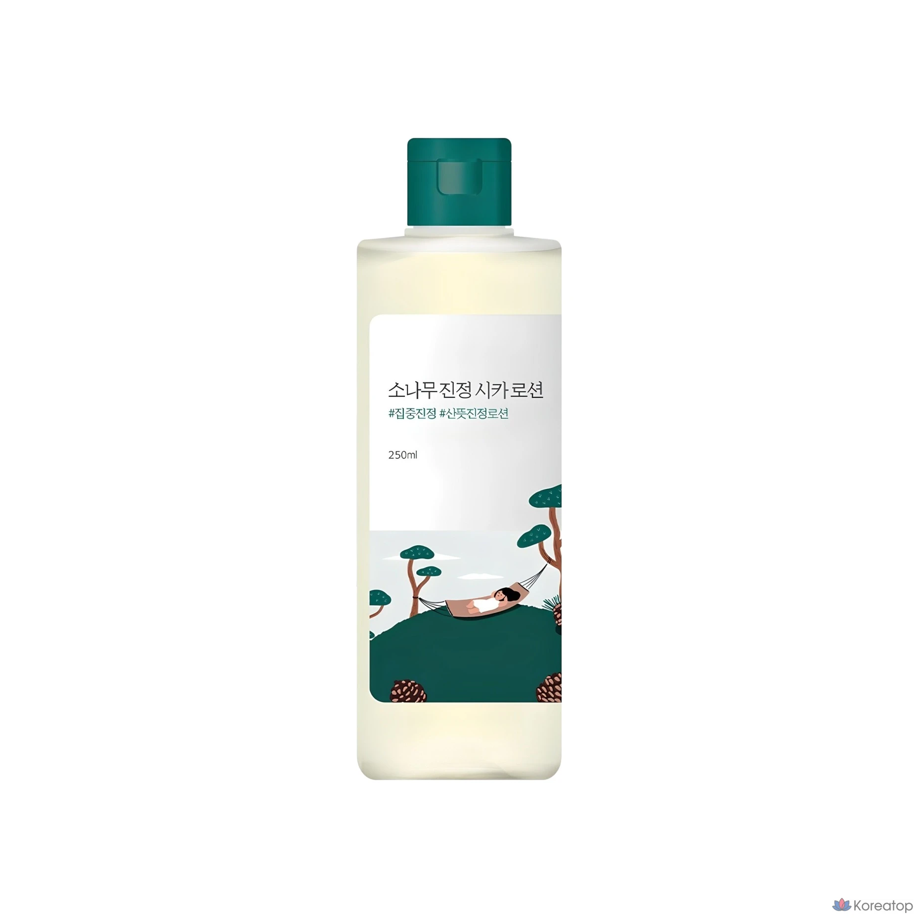 Успокаивающий лосьон Round Lab Pine Calming Cica, 250 мл, 1 шт.