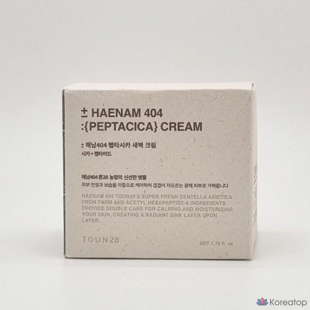 Toun28 Haenam 404 Peptacica Dawn Cream — двухфункциональное косметическое средство для разглаживания морщин и отбеливания кожи, 50 г, 1 шт.