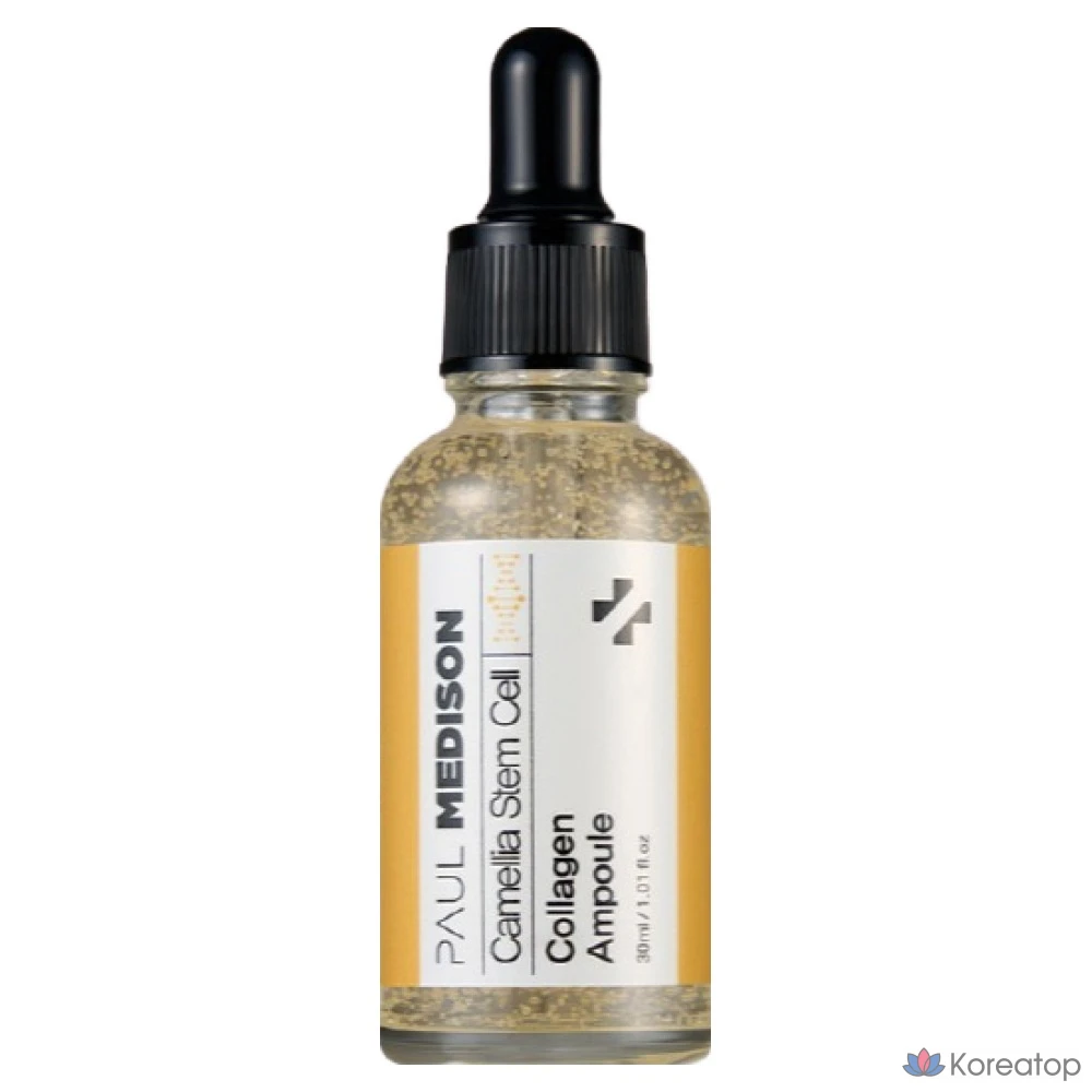 Ампула PAUL MEDISON с коллагеном, полученным из стволовых клеток камелии, 30 мл, 1 шт.