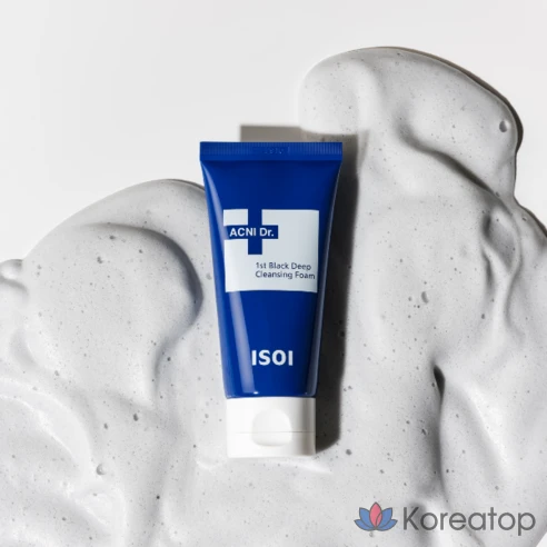 Пенка для глубокого очищения кожи Isoi Acni Doctor First Black