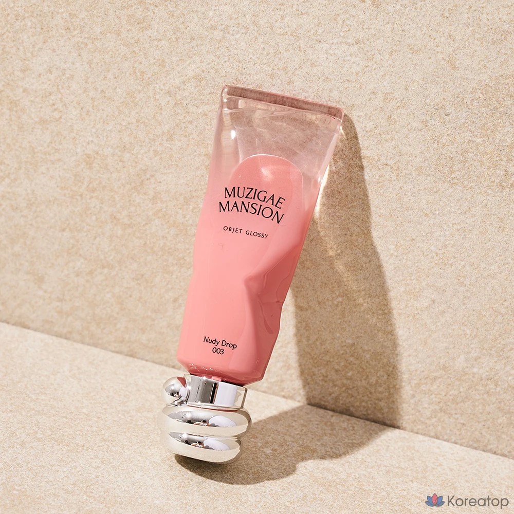 Тинт для губ Muzigae Mansion Objet Glossy Lip Tint, оттенок 003 Nudy Drop, 1 шт., фото 2