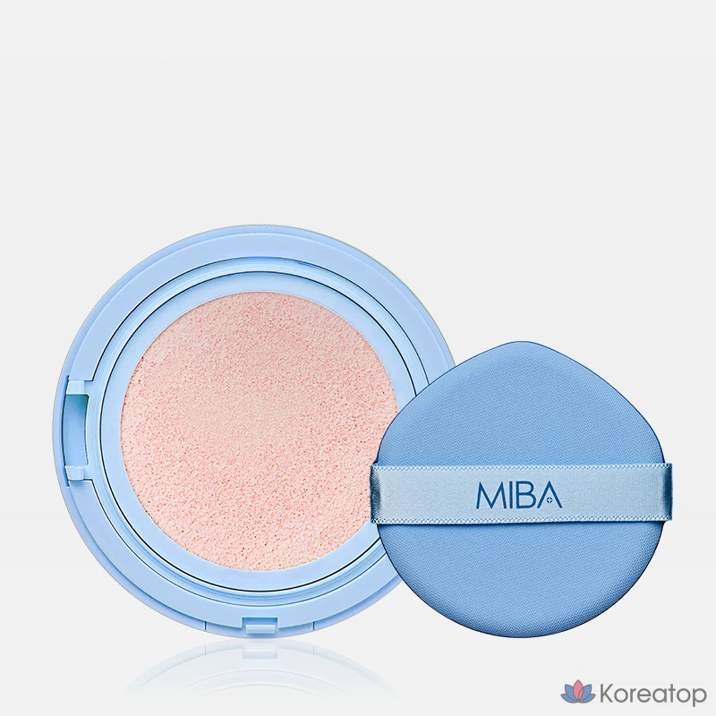 Кушон MIBA Ion Calcium Calamine Tone Up Sun Cushion Refill, оттенок 21, SPF50+ PA++++, 1 шт.