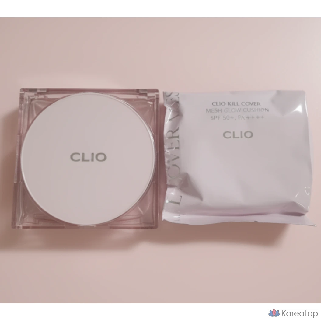 CLIO Kill Cover Mesh Glow Cushion, № 4 Имбирь, 1 шт.