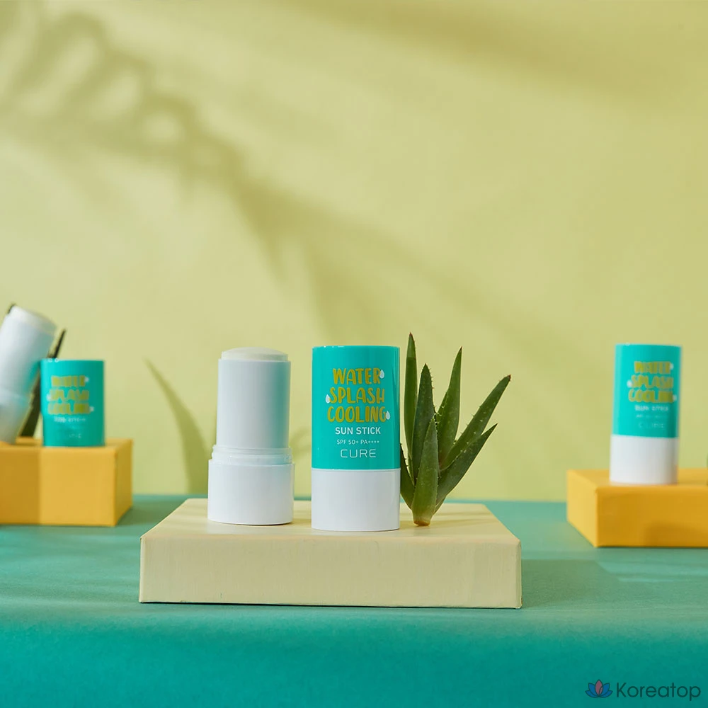 Солнцезащитный стик KIM JEONG MOON Aloe Water Splash Cooling Sun Stick Jeju Edition SPF50+ PA++++, 23 г, 1 шт.