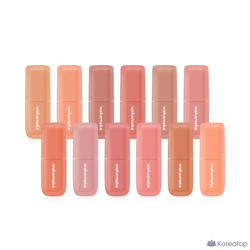 Тинт для губ WAKEMAKE Water Blurring Layer Tint, оттенок 11 Gentle Brick, 4.6 г, 1 шт.