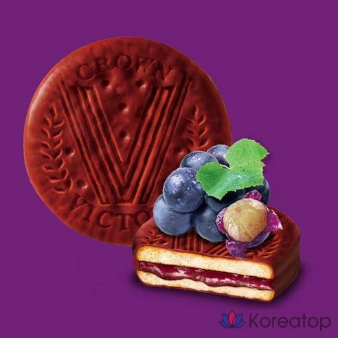 Виноградное печенье Big Pie Yeongdong
