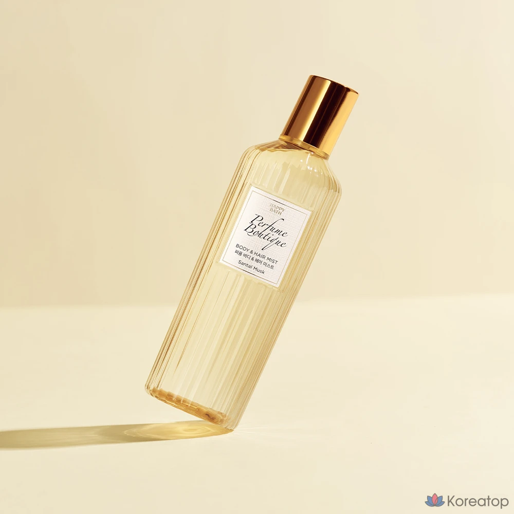 Парфюмерный спрей для тела и волос Happy Bath Perfume Boutique Santal Musk, 200 мл, 1 шт.