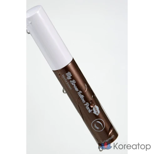 Набор для татуировки бровей Berisom Brow Tattoo Pack Eyebrow, оттенок Мокко-коричневый