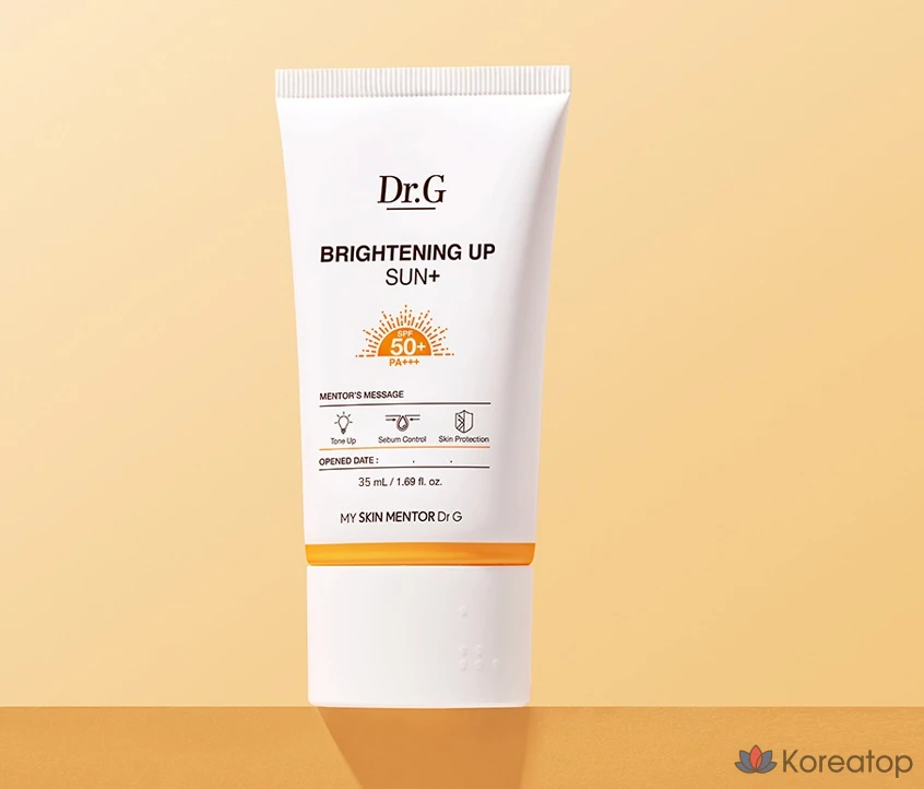 Солнцезащитный крем Dr. G Brightening Up Sun Plus SPF50+ PA+++, 35 мл, 1 шт.