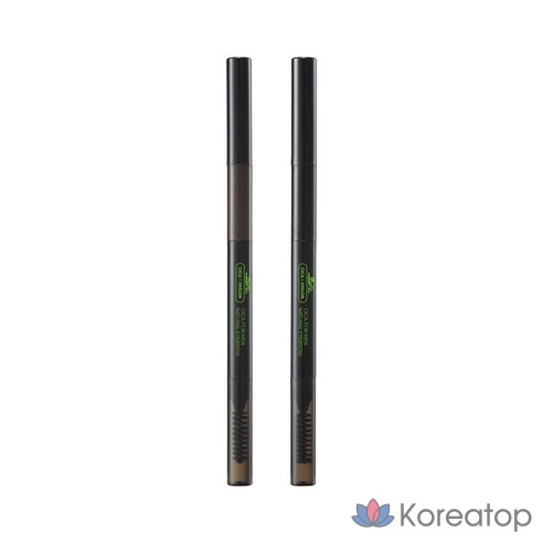 VT Cica For Men Natural Eyebrow Pencil, 02 Натуральный коричневый, 1 шт.