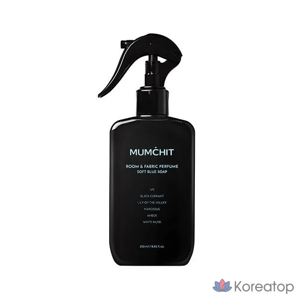 Средство для мытья белья MUMCHIT Large Capacity Fabric Fragrance Soft Blue Soap, 250 мл, 1 шт.