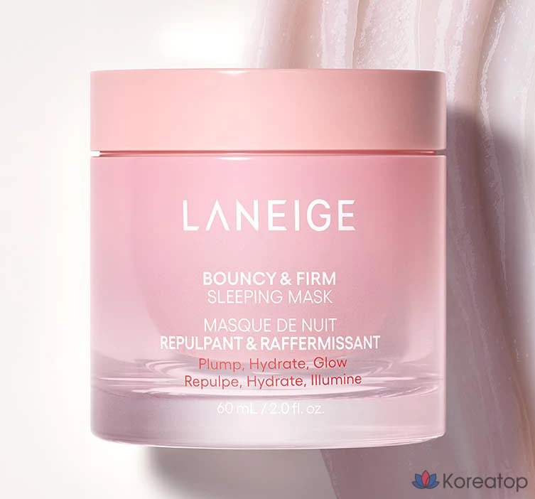Ночная маска LANEIGE Bouncy &amp; Firm Sleeping Mask, 60 мл, 1 шт.