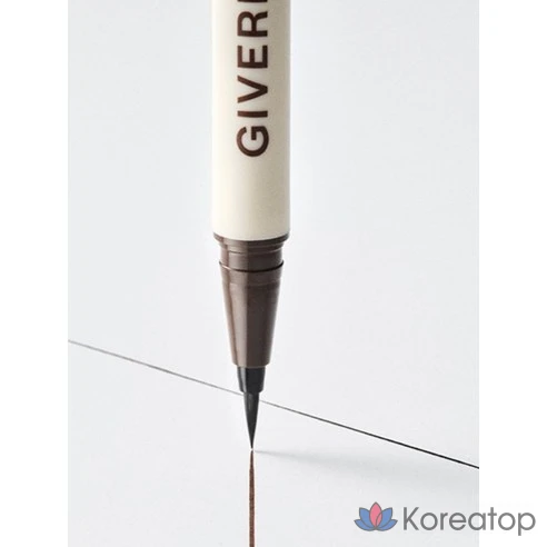 Кисть-лайнер Giverny Close-Fitting Brush Liner 0,6 г, оттенок 02 Black Brown