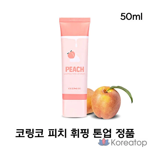 Тональный крем Coringco Peach Whipping Tone-up Cream, 50 мл, 1 шт.