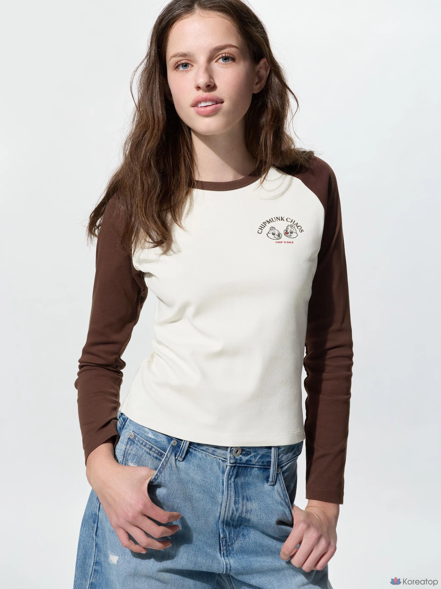 Лонгслив детский Uniqlo Mickey & Friends Mini UT Graphic T-Shirt