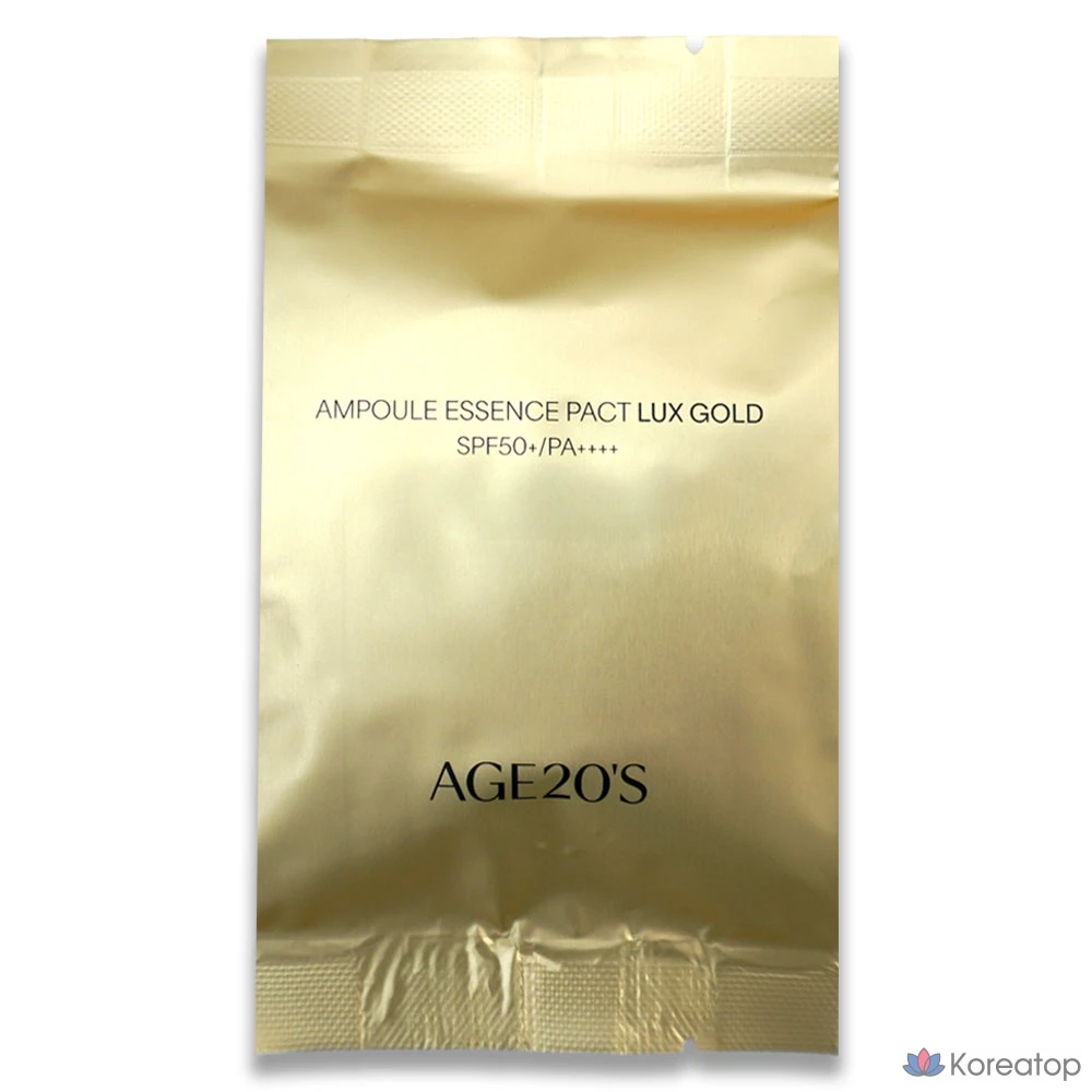 Сменный блок ампул-эссенции Age20s Ampoule Essence Pact Luxe Gold, 1 шт., № 21