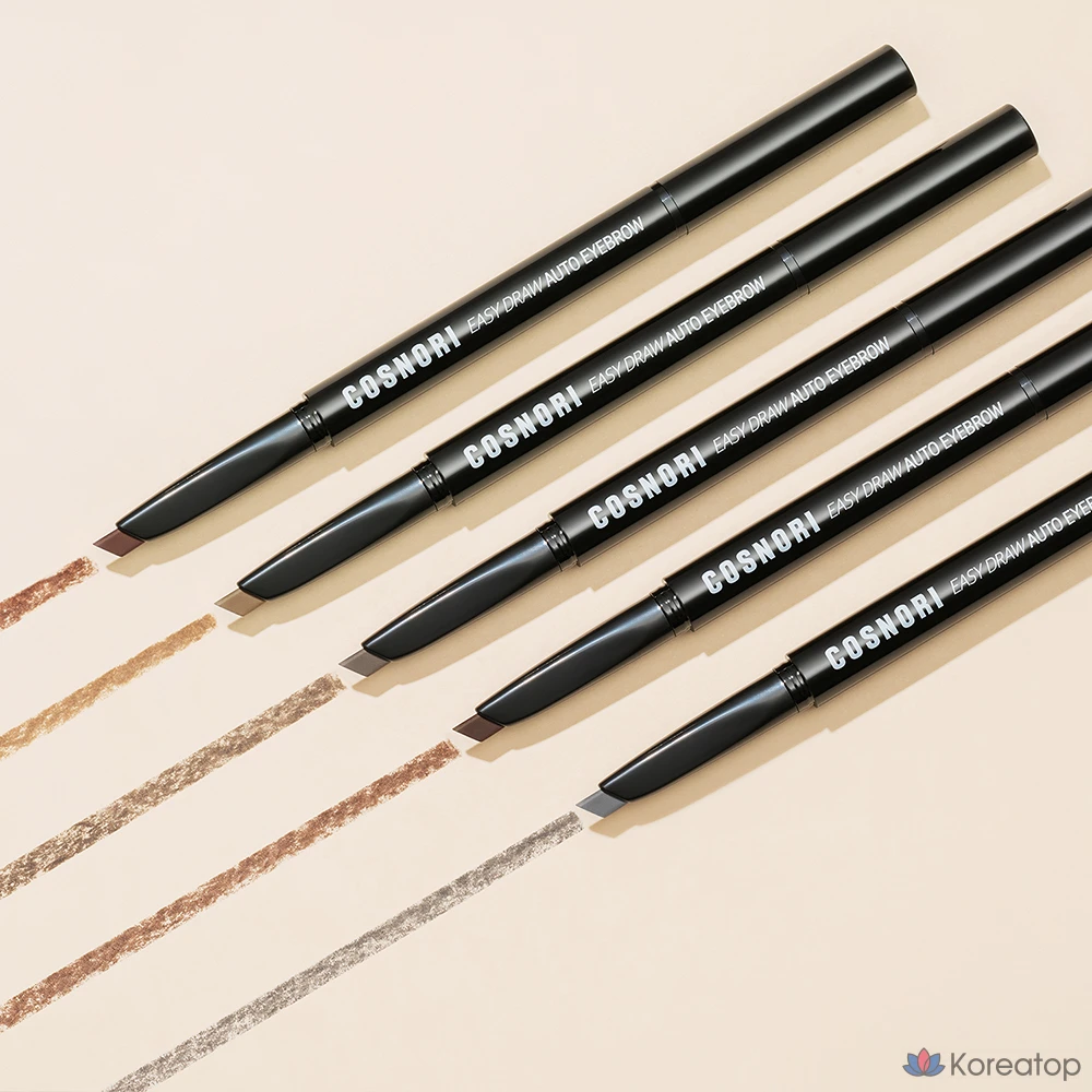 Карандаш для бровей Cosnori Easy Draw Auto Eyebrow, оттенок Dutch Gray, 0.3 г, 1 шт., фото 2