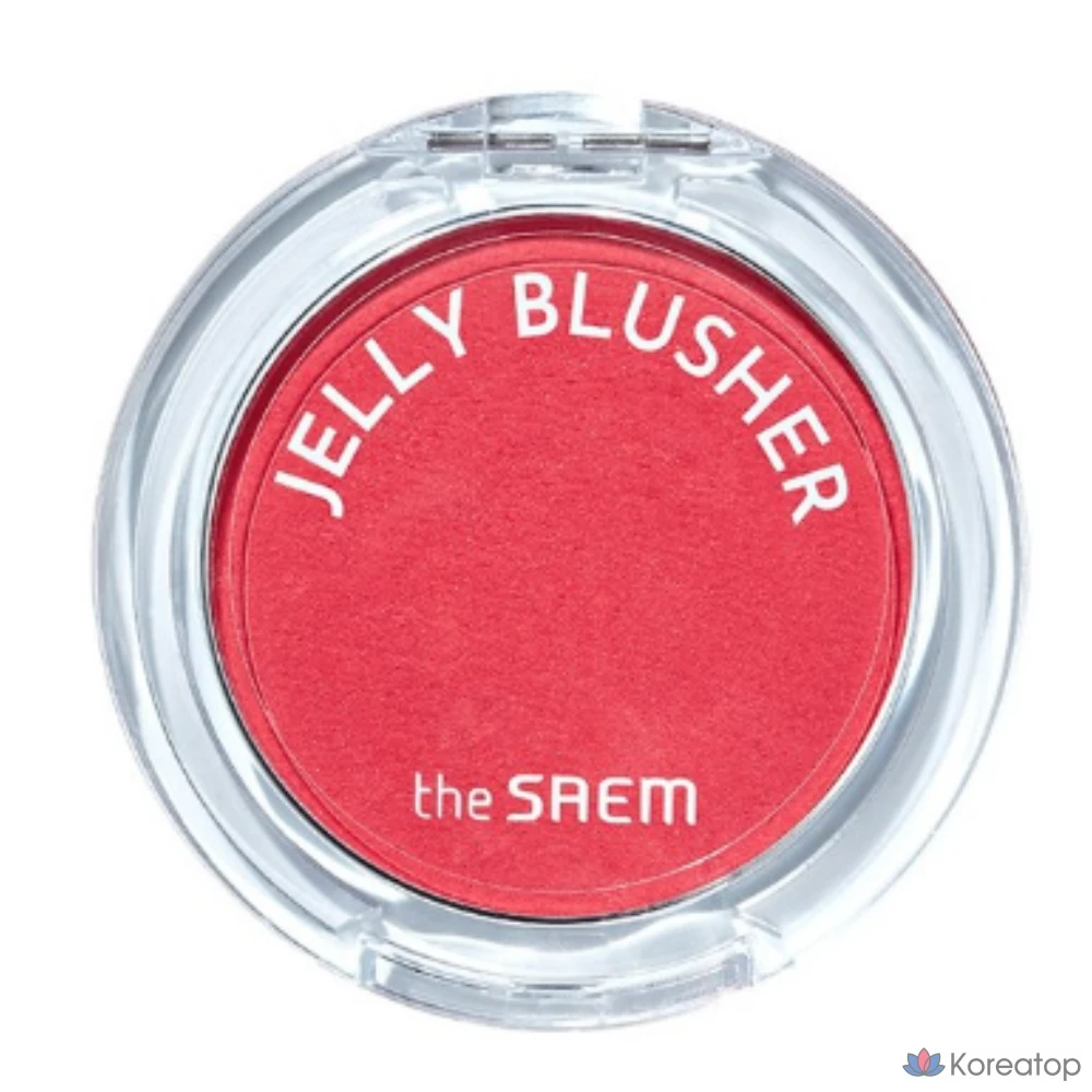Румяна-желе Saem 4,5 г, PK02 Розовый (Алый), 1 шт.