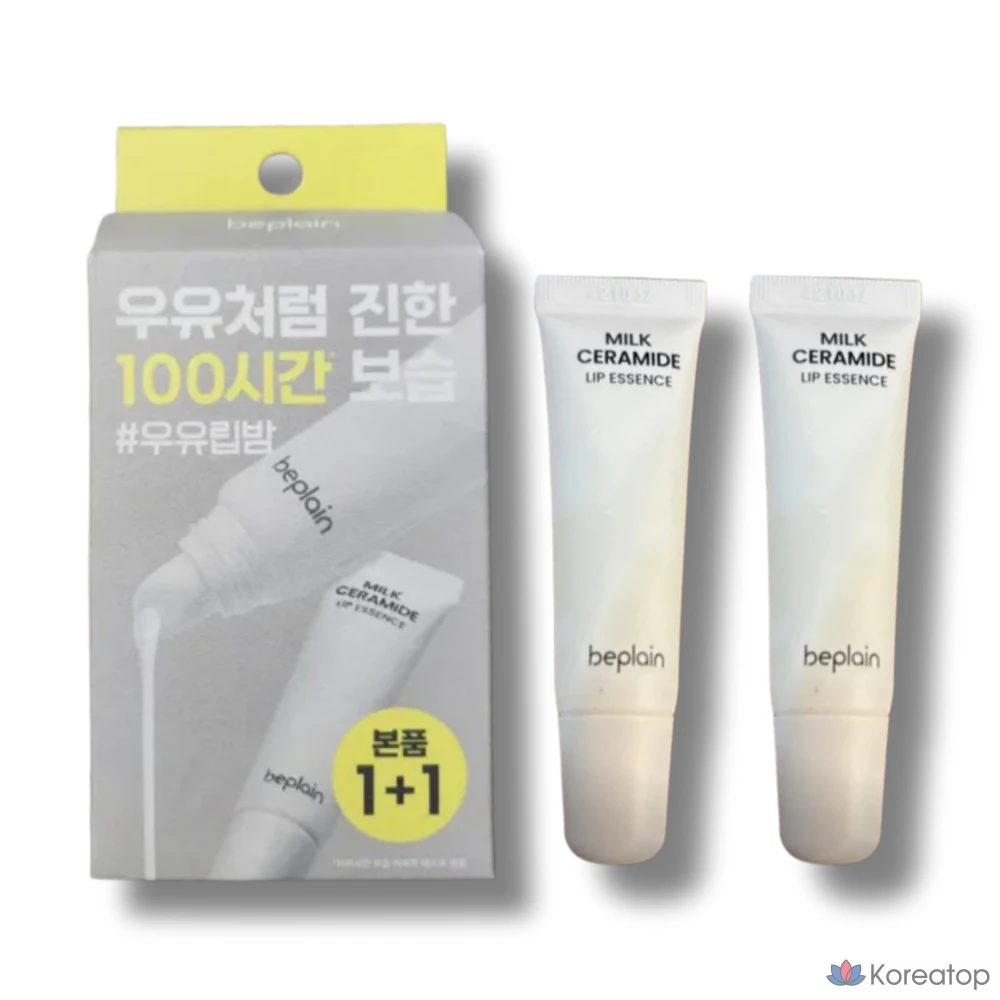 Бальзам для губ Beplain Milk Ceramide Lip Essence Milk Lip Balm, 1 шт., 20 г, бесцветный.