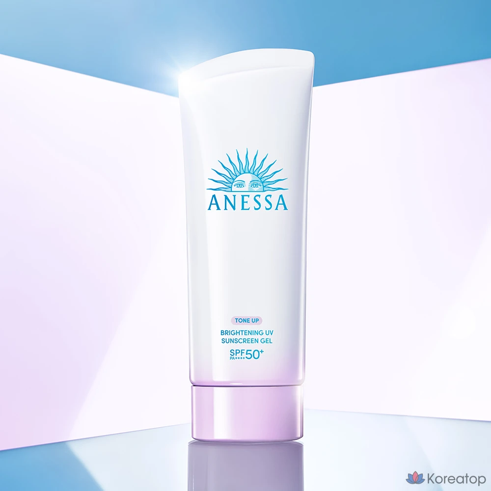 Солнцезащитный гель Anessa Brightening UV Sunscreen Gel N SPF50+ PA++++, 90 г, 1 шт.
