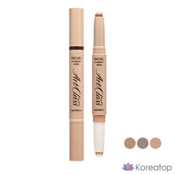 Контурный стик Too Cool For School Dual Contour Stick, оттенок 03 Neutral Duo, 2.2 г, 1 шт.
