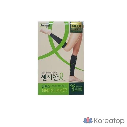 Медицинская компрессионная повязка Dongkook Pharmaceutical Sensian Medislimmer Relax для икр, размер S, 1 шт.