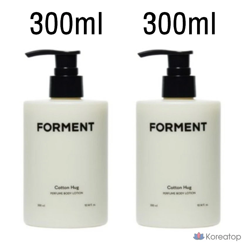 Парфюмерный лосьон для тела Forment Cotton Hug, 1 шт., 600 мл