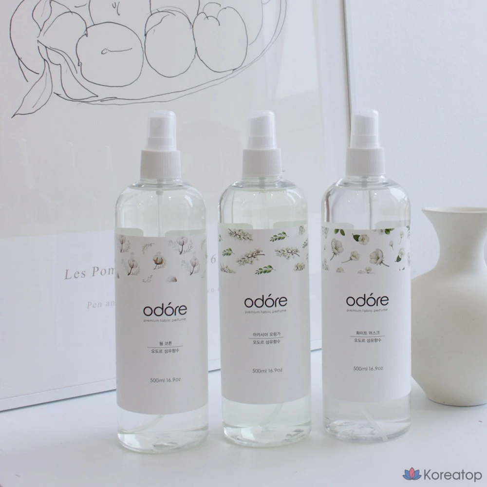 Парфюм для одежды Point& Odor Fiber Perfume, оттенок Eclat Green Tea & Peach, 500 мл, 1 шт., фото 2