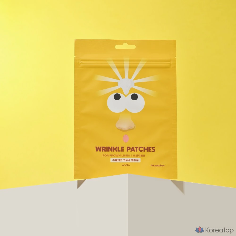 Патчи от межбровных морщин Onslow с ретинолом, 1 шт., 45 штук., фото 2