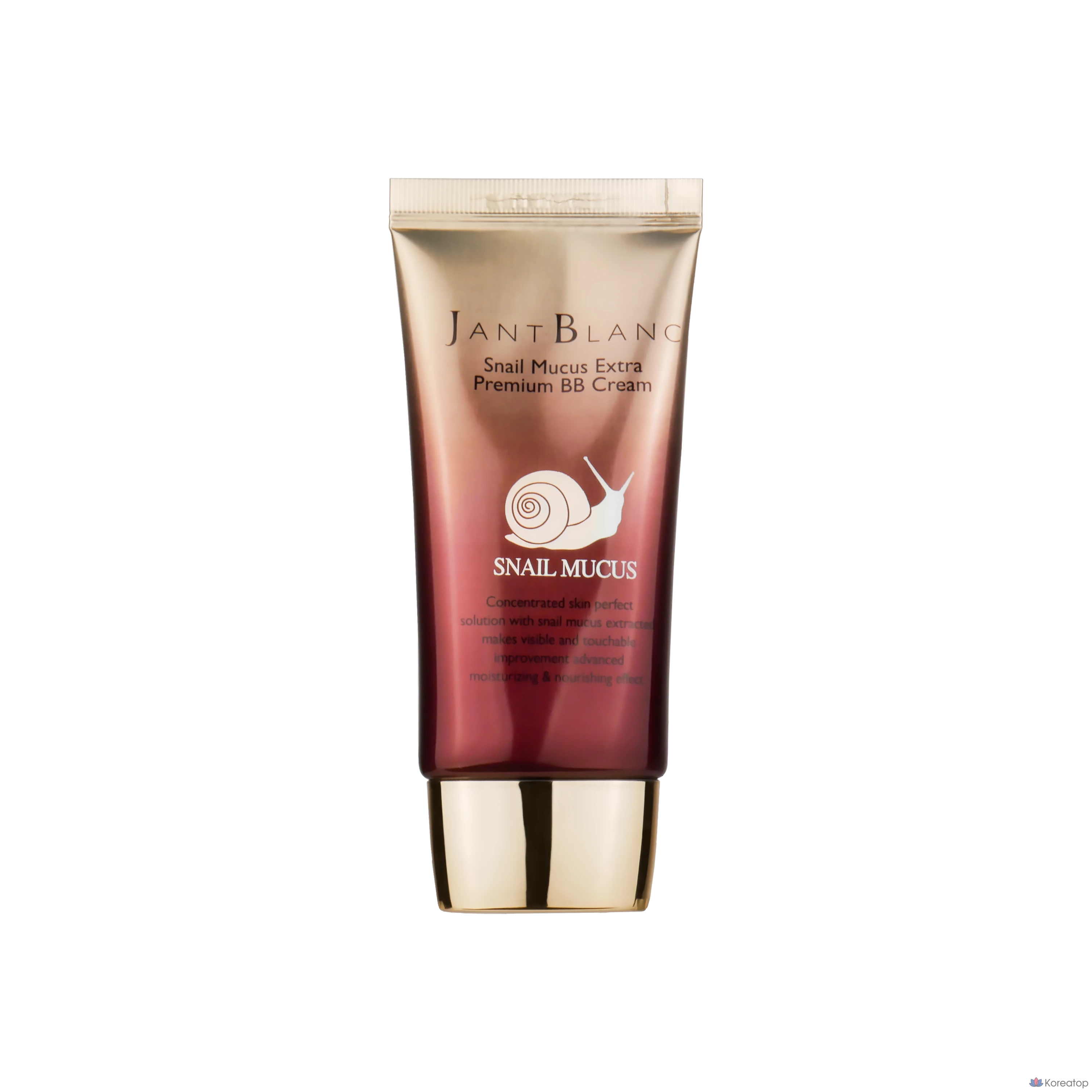 Увлажняющий BB-крем Jant Blanc Snail Premium с эффектом сияния, 1 шт., 50 мл, бежевый., фото 2