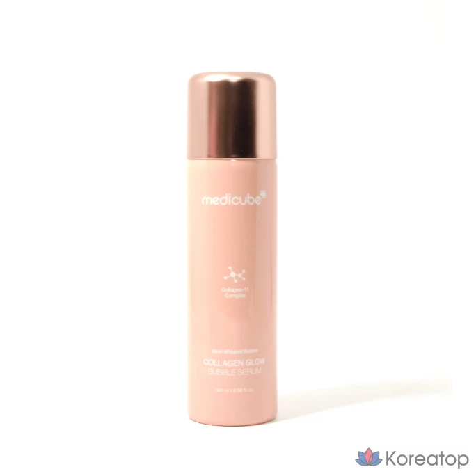Сыворотка для лица Medicube Deep Collagen Glow Bubble Serum, 100 мл, 1 шт.