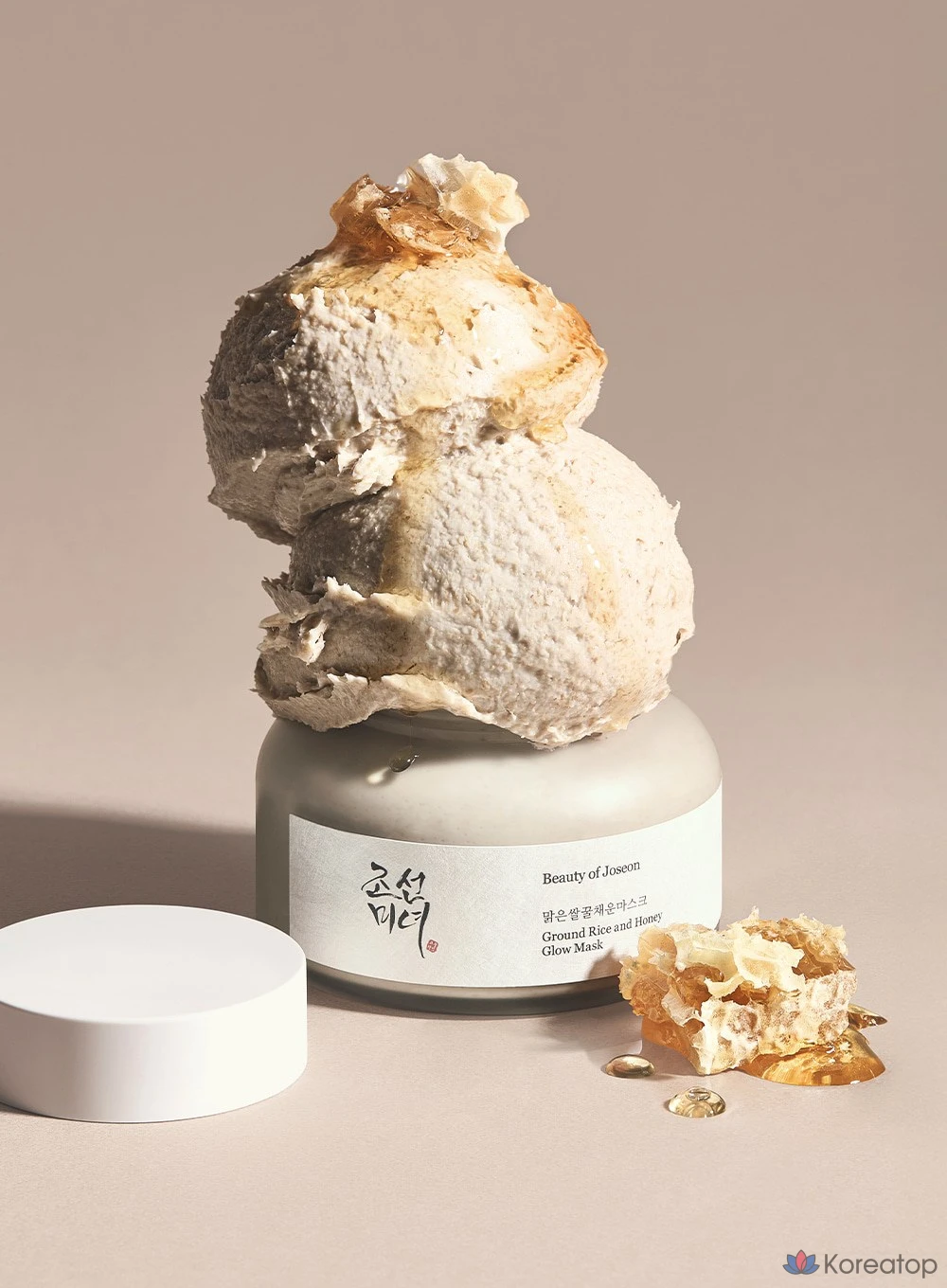 Прозрачная маска для лица с рисом и медом, 1 упаковка.