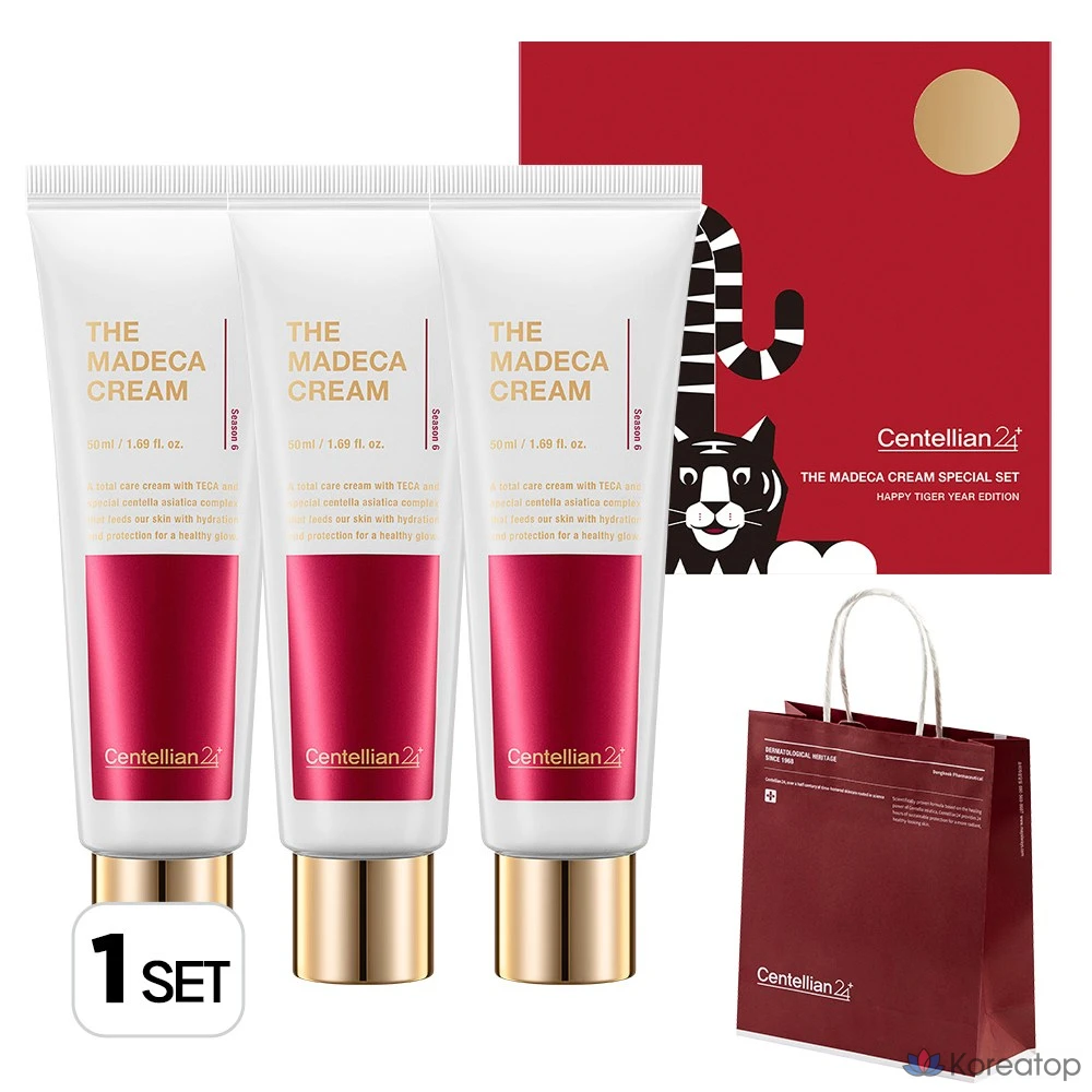 Dongkook Pharmaceutical Centellian24 Dermadeca Cream Season 6 Tiger Bottle Grass Cream Edition, 150ml, 1 шт.