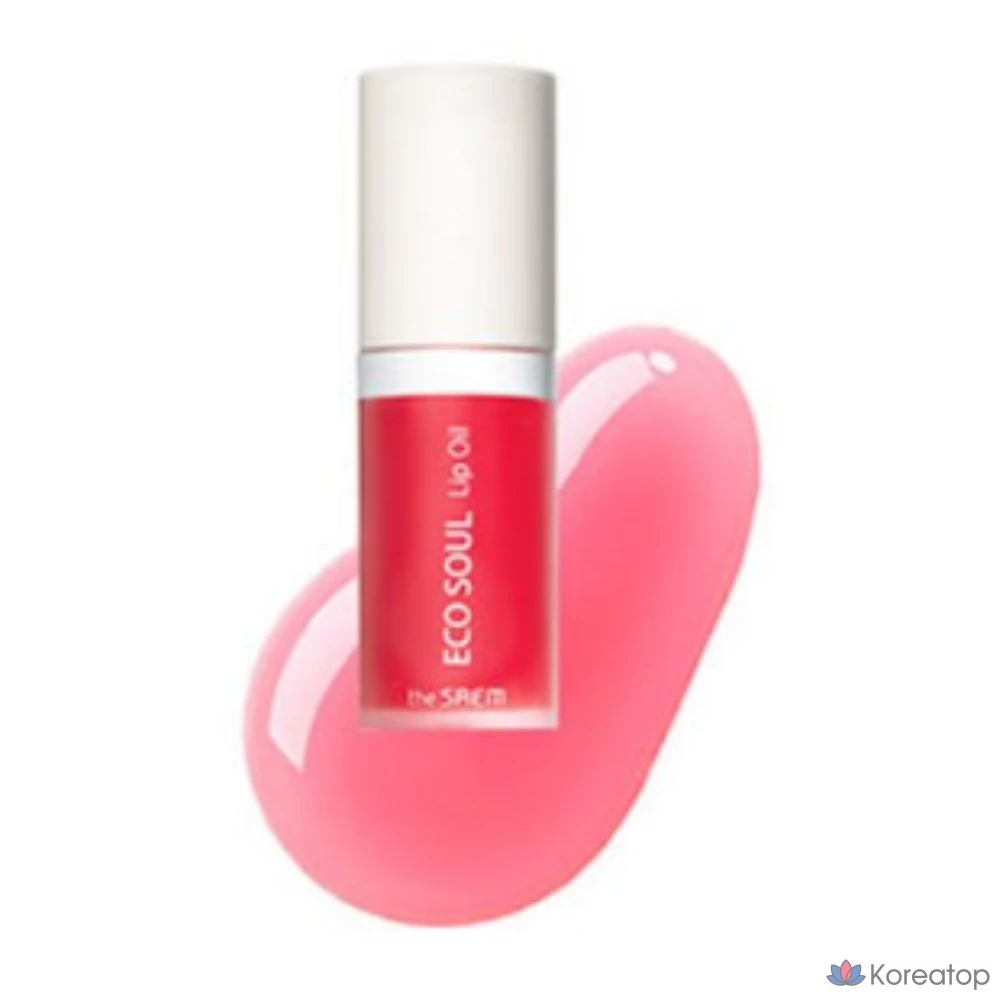 Масло для губ The Saem Eco Soul, № 2, оттенок «Ягода», 6 мл, 1 шт.