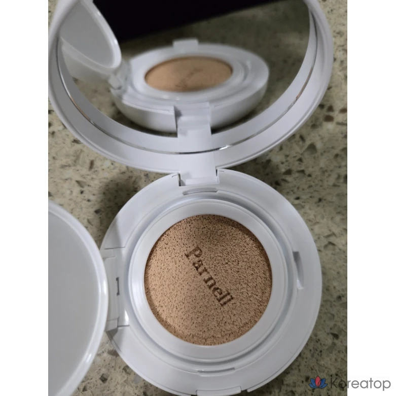 Тональный крем Parnell Cicamanu Serum Cushion No. 21 SPF45 PA++ (1 основной продукт + 1 сменный блок) Parnell Cica Cushion Parnell Cica Serum Cushion Cushion Parnell Cicamanu Serum Cushion No. 21 Parnell Cicamanu Cushion Pact, No. 21 Основной продукт, 2 шт., фото 2