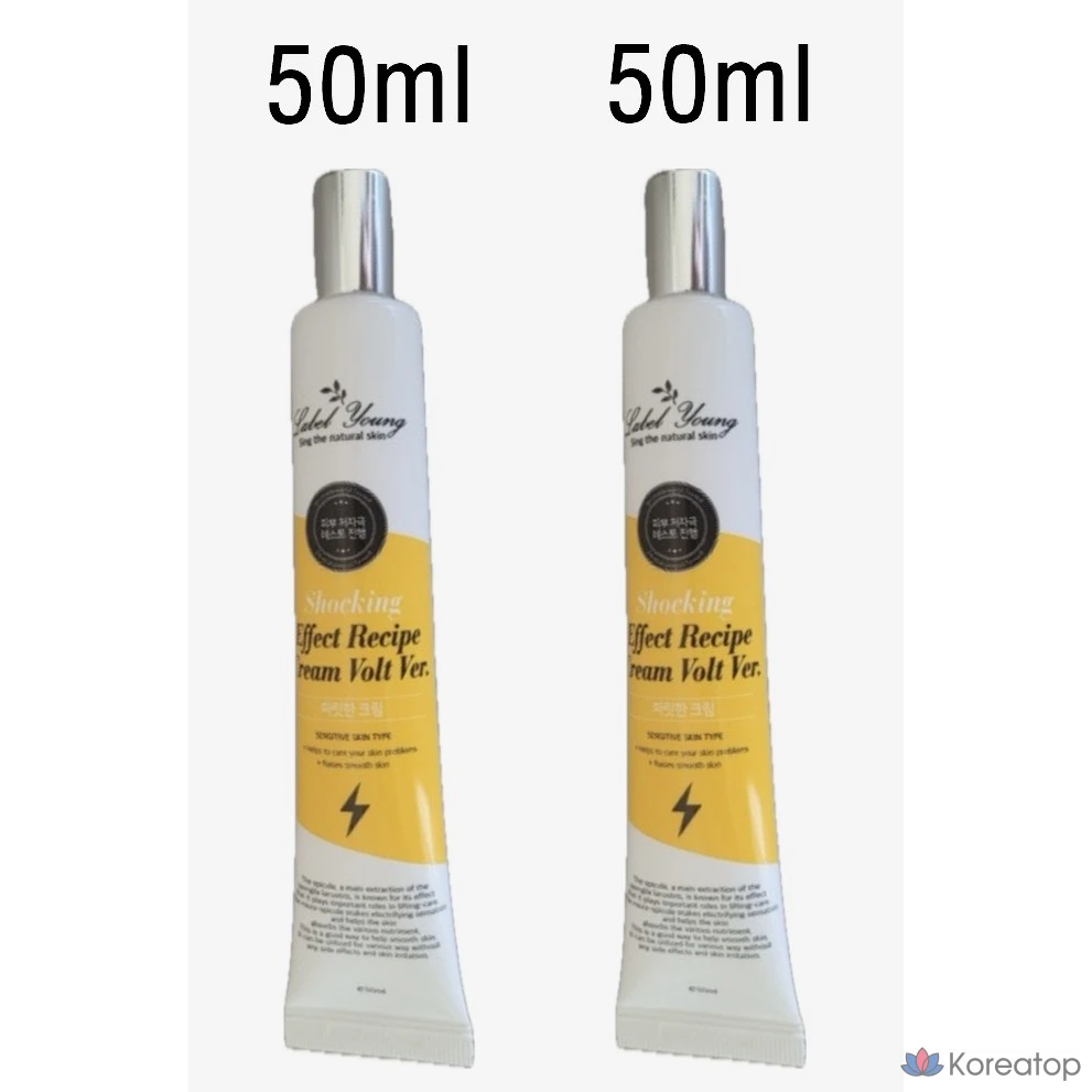 Крем для лица Label Young Shocking Effect Recipe Cream Volt Version, 100 мл, 1 шт.
