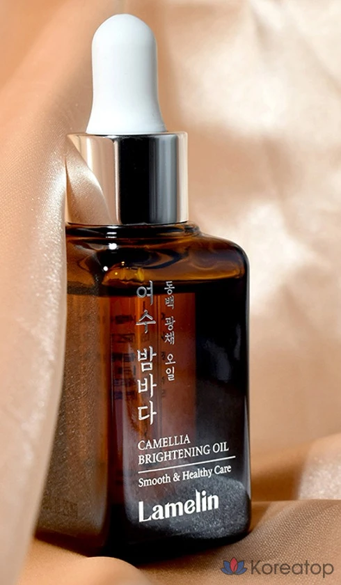 Масло для сияния кожи Lamelin Yeosu Bambada Camellia Glow Oil, 25 мл, 1 флакон.