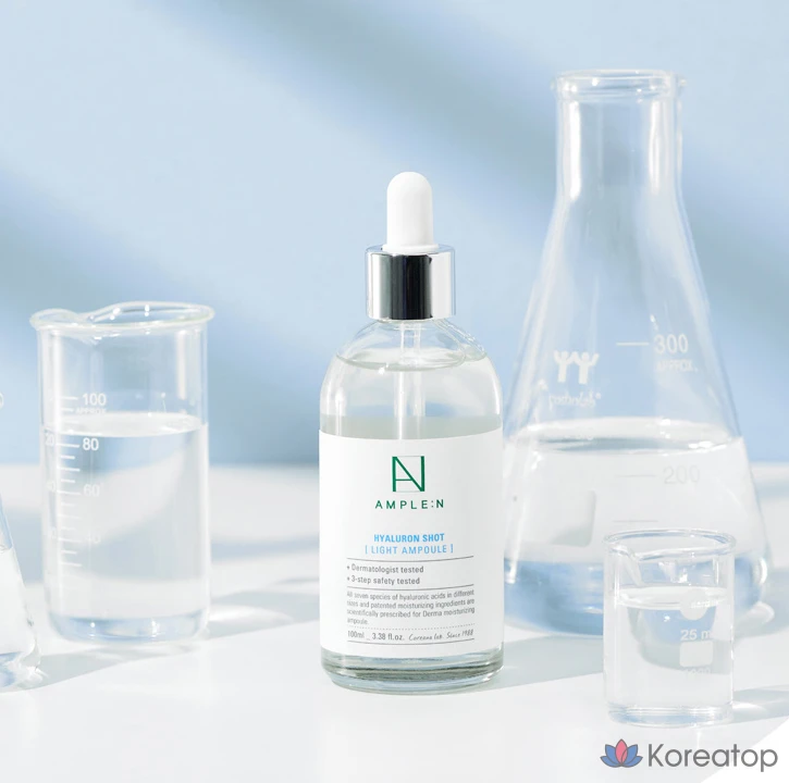 Ампула AMPLE:N Hyaluronic Shot Light, 100 мл, 1 шт., фото 2