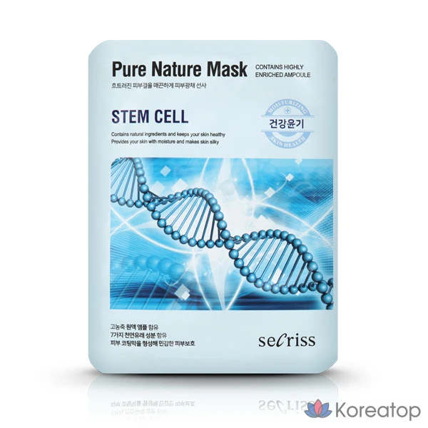 Маска Anskin с экстрактом стволовых клеток, 1 лист, 1 упаковка, 1 единица