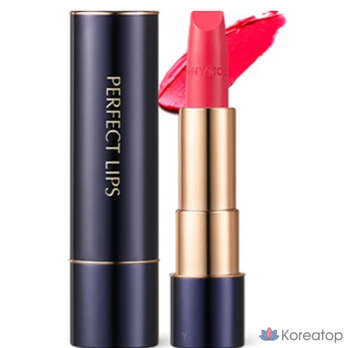 Помада Tony Moly Perfect Lips Rouge Intense, 1 шт., 05 PINK (розовый пион)