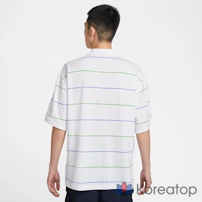 Поло мужское Nike Sportswear Club Oversized Stripe Polo