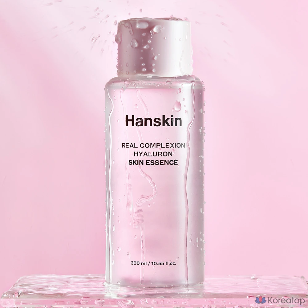 Тонер HANSKIN Real Complexion Hyaluron Skin Essence, 300 мл, 1 шт., фото 2