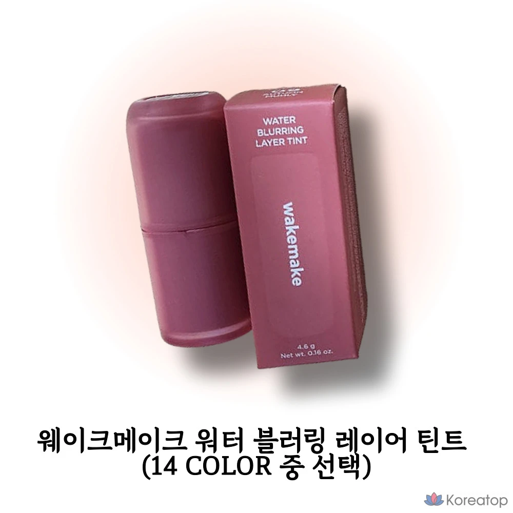[Подлинный] ((wakemake)) Тинт для губ Wakemake Water Blurring layer, 1 шт., 0,6 г, тон 01 Wormsu