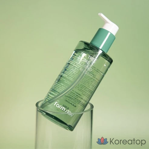 Успокаивающее очищающее масло с чайным деревом Farmstay Tea Tree Biome
